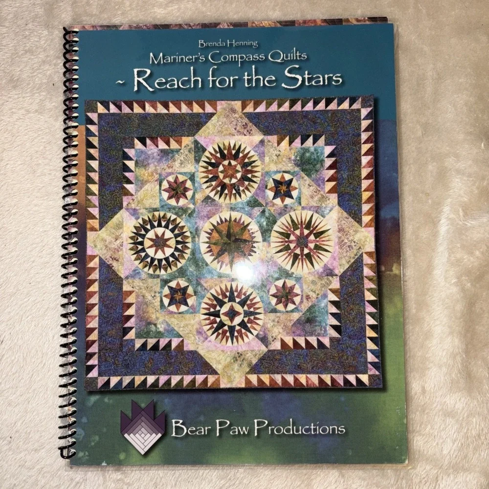 Lot Of 4 Quilting Books Spiral Bound